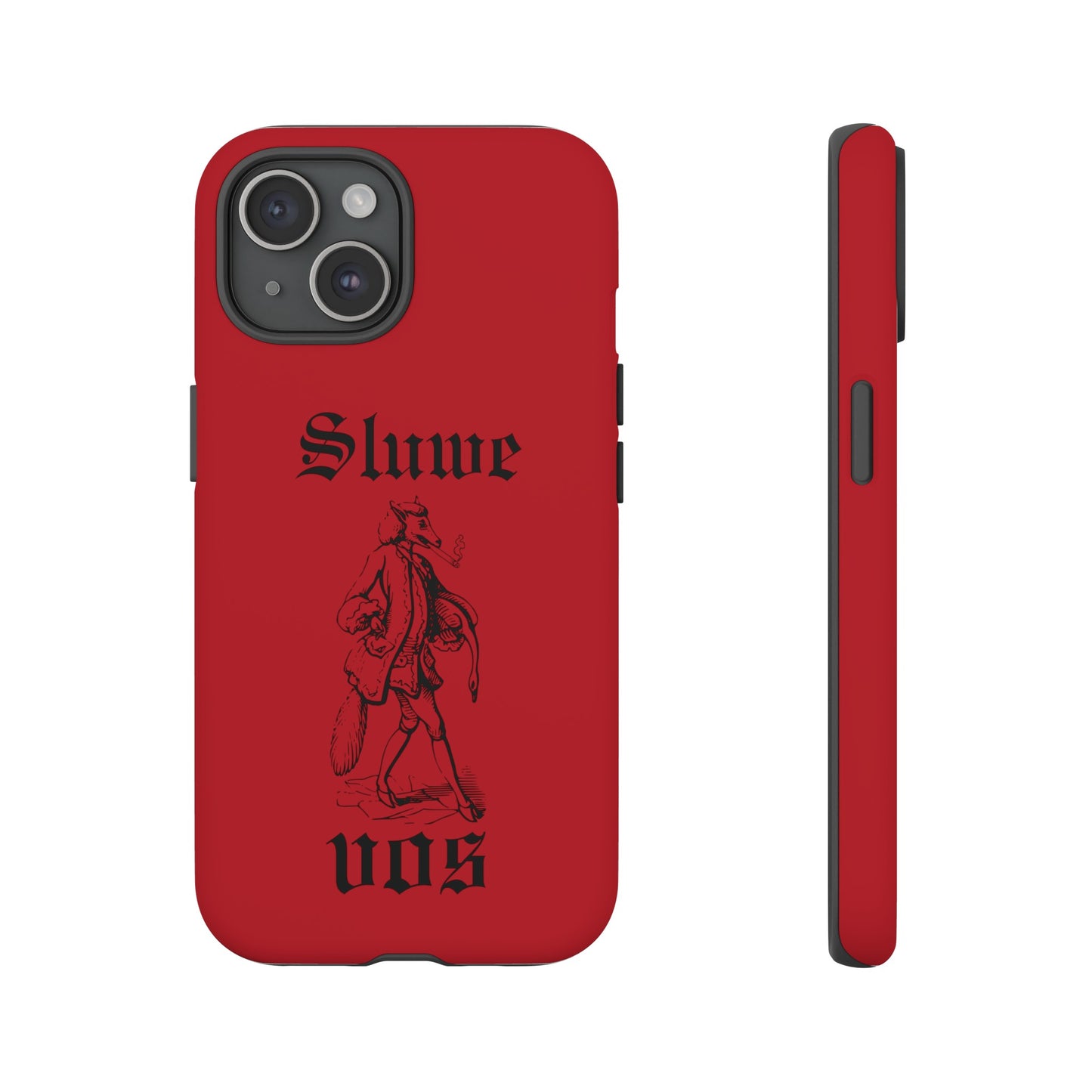 Meesterplusser Sluwe vos telefoon case