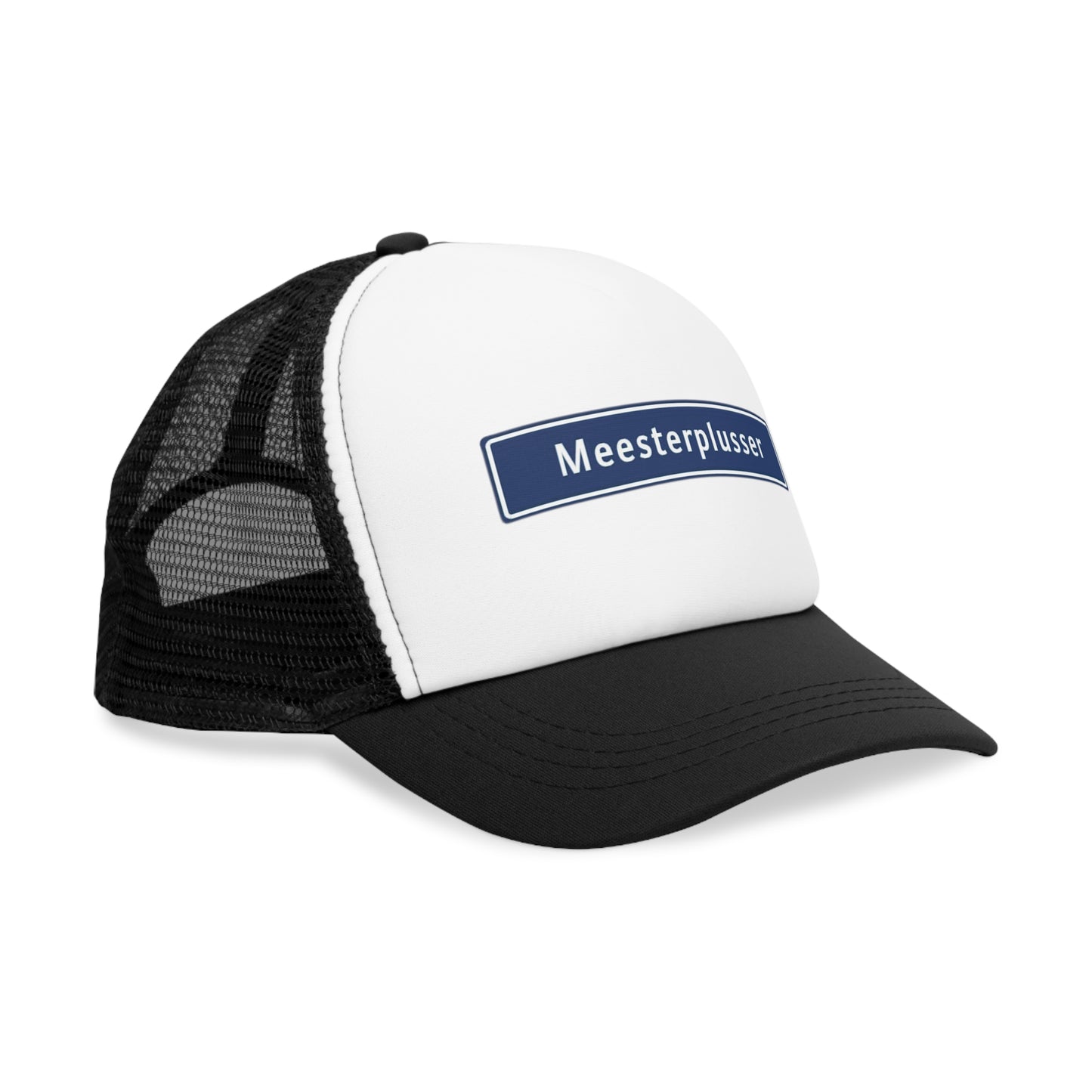 Meesterplusser box logo Mesh Cap - Meesterplusser.nl