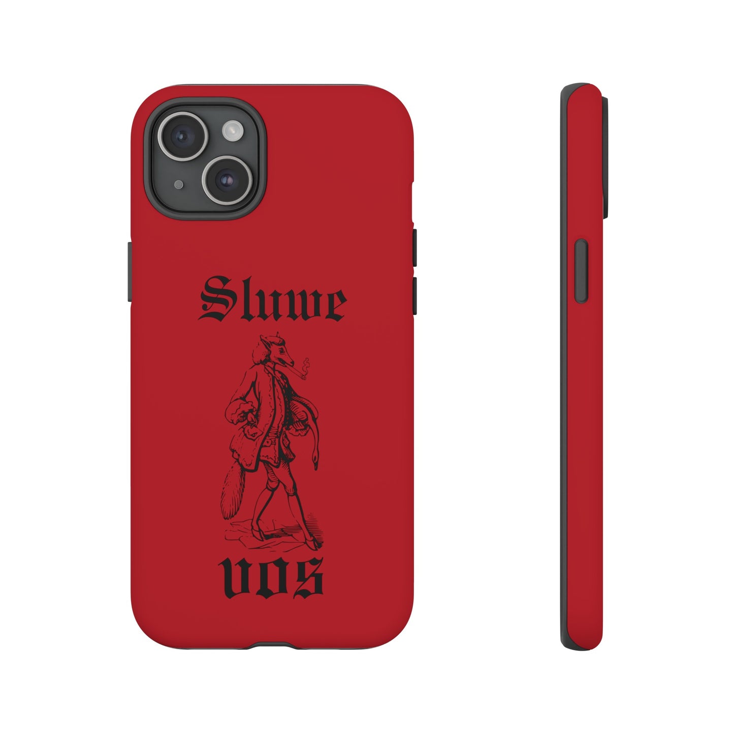 Meesterplusser Sluwe vos telefoon case