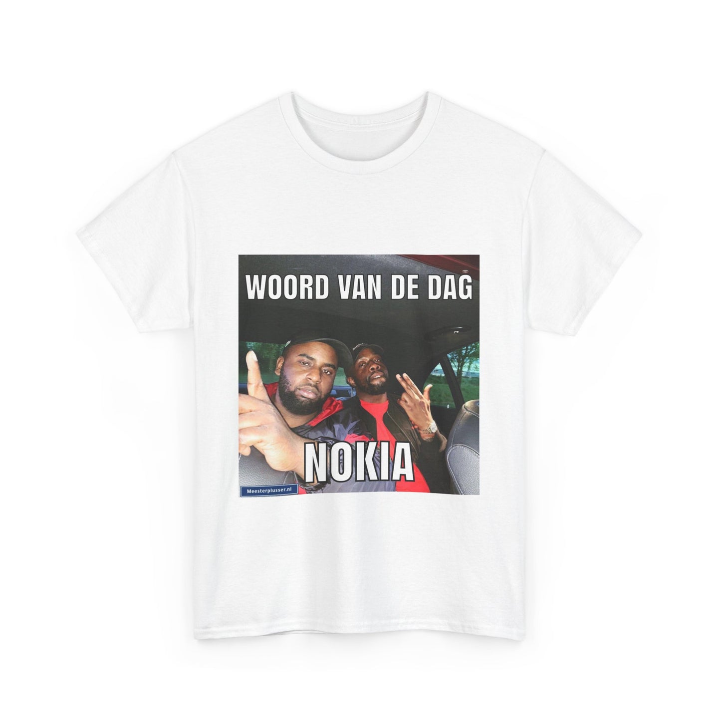 ''Nokia'' Word of the day T-shirt - Meesterplusser.nl