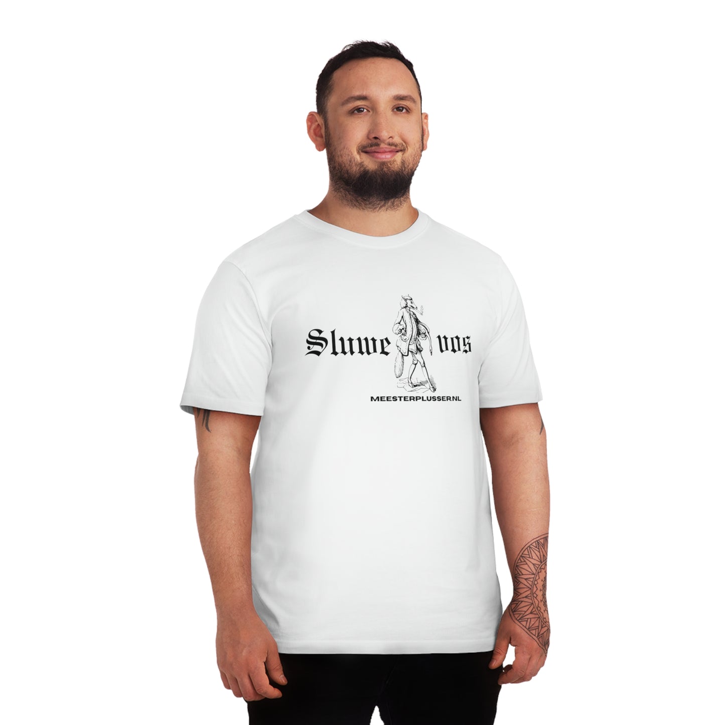 Meesterplusser Sluwe vos shirt - Meesterplusser.nl