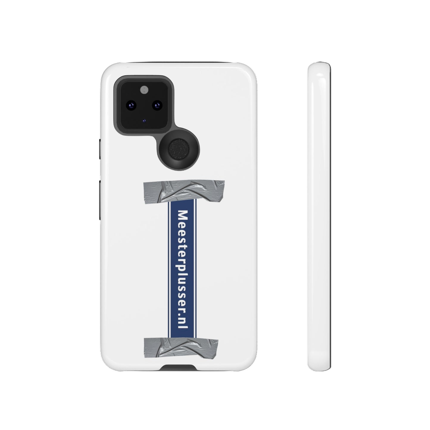 Meesterplusser straatbordlogo telefoon case