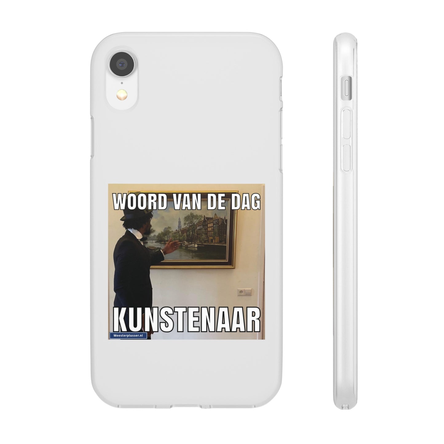 Word of the day 'Kunstenaar' telefoonhoesje