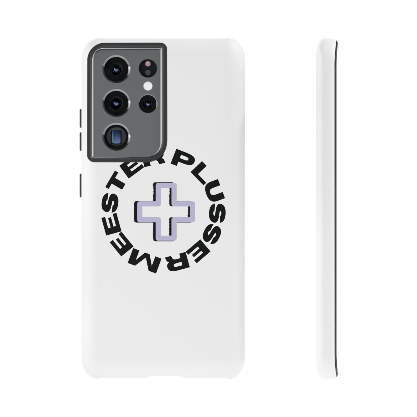 Meesterplusser logo telefoon case
