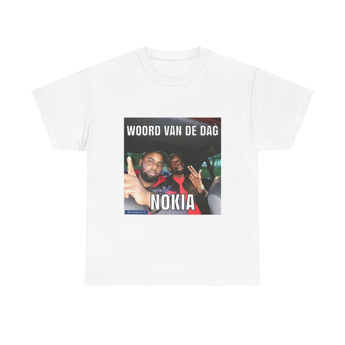 ''Nokia'' Word of the day T-shirt - Meesterplusser.nl