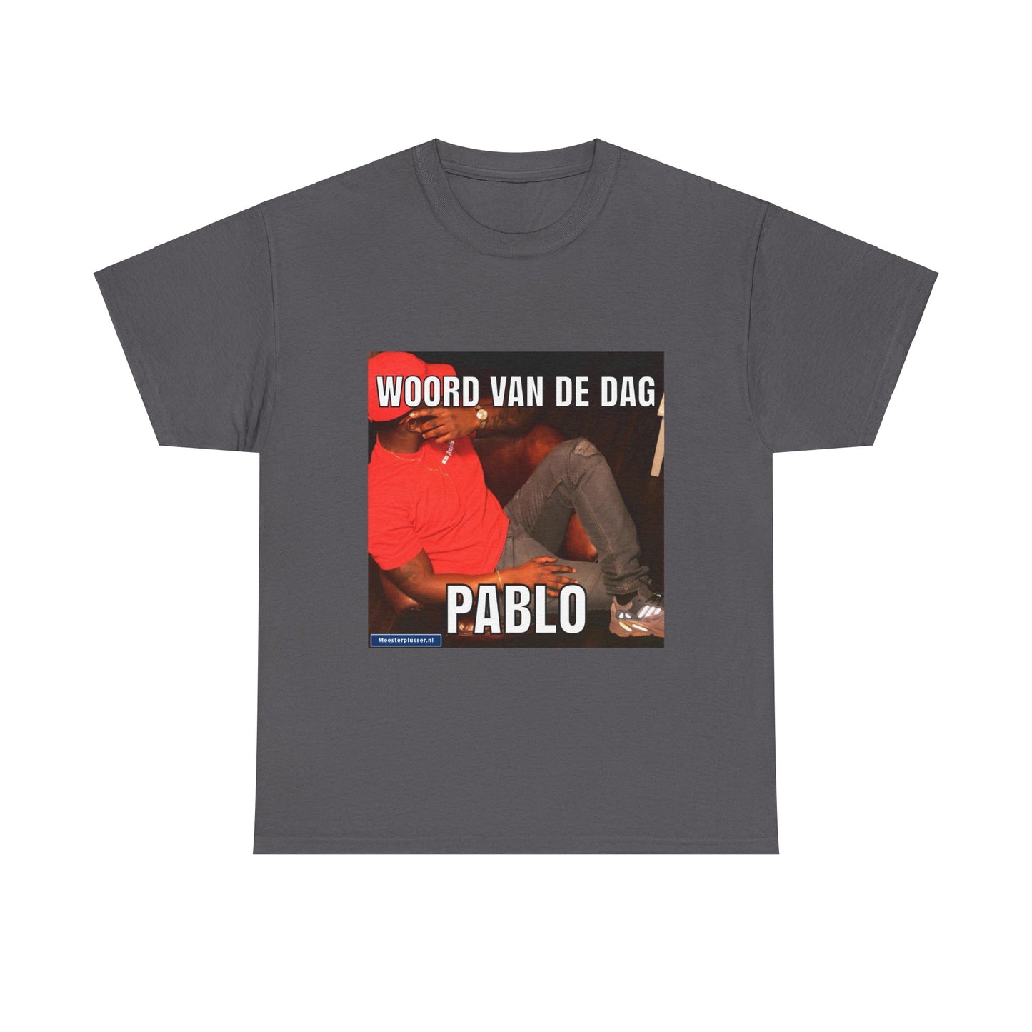 ''Pablo'' Word of the day T-shirt - Meesterplusser.nl