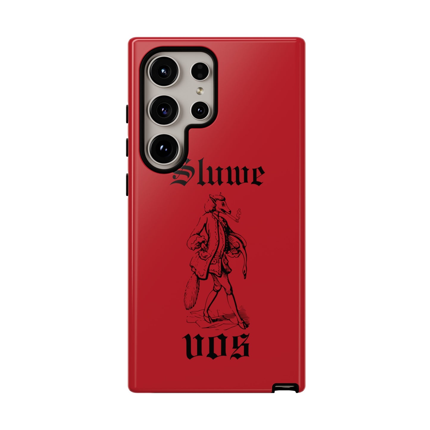 Meesterplusser Sluwe vos telefoon case