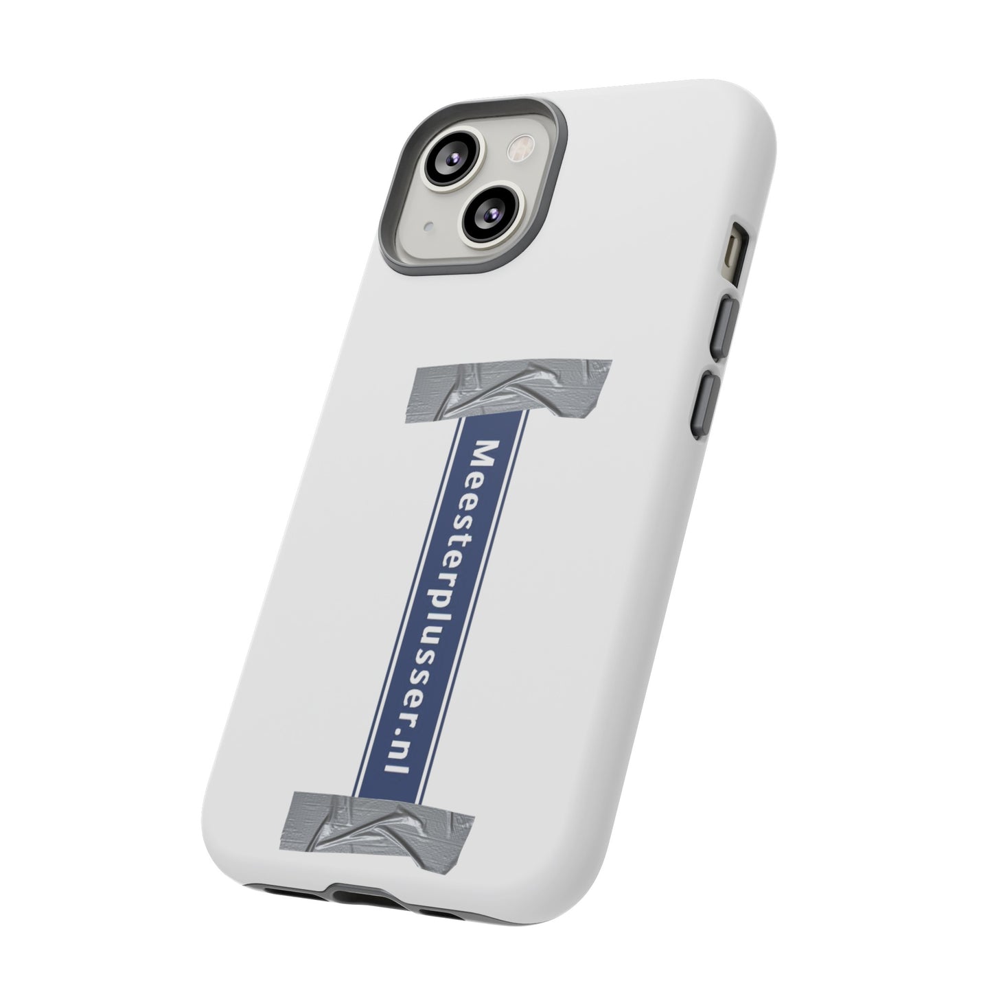 Meesterplusser straatbordlogo telefoon case