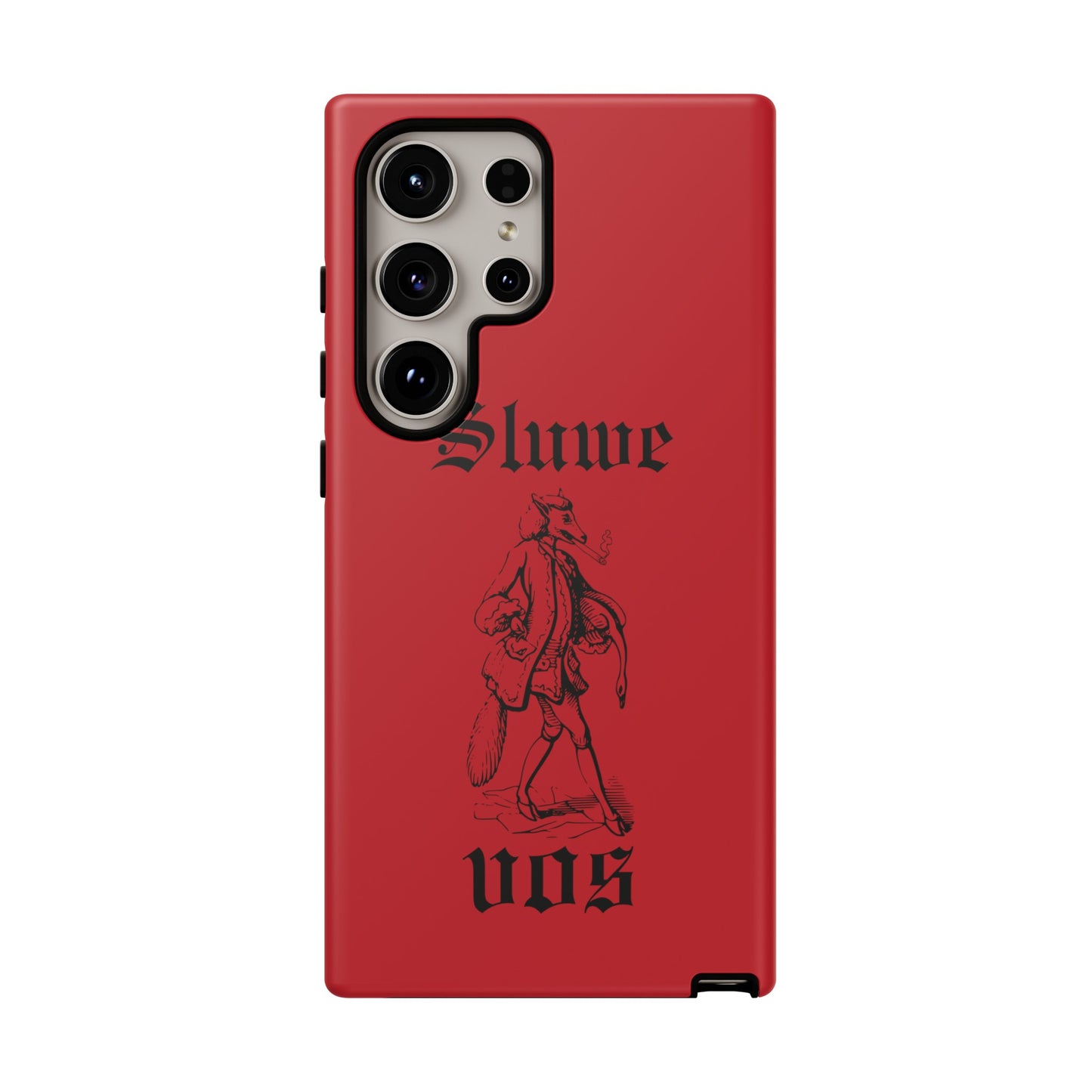 Meesterplusser Sluwe vos telefoon case