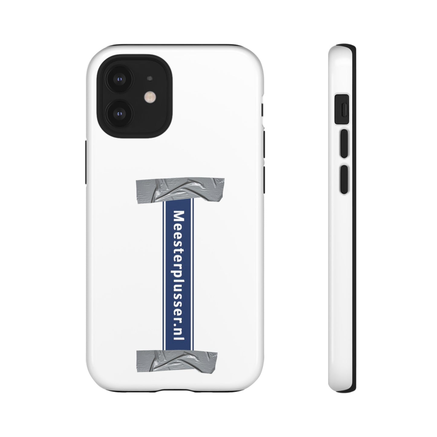 Meesterplusser straatbordlogo telefoon case