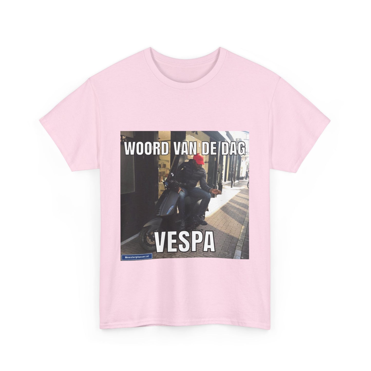''Vespa'' Word of the day T-shirt - Meesterplusser.nl