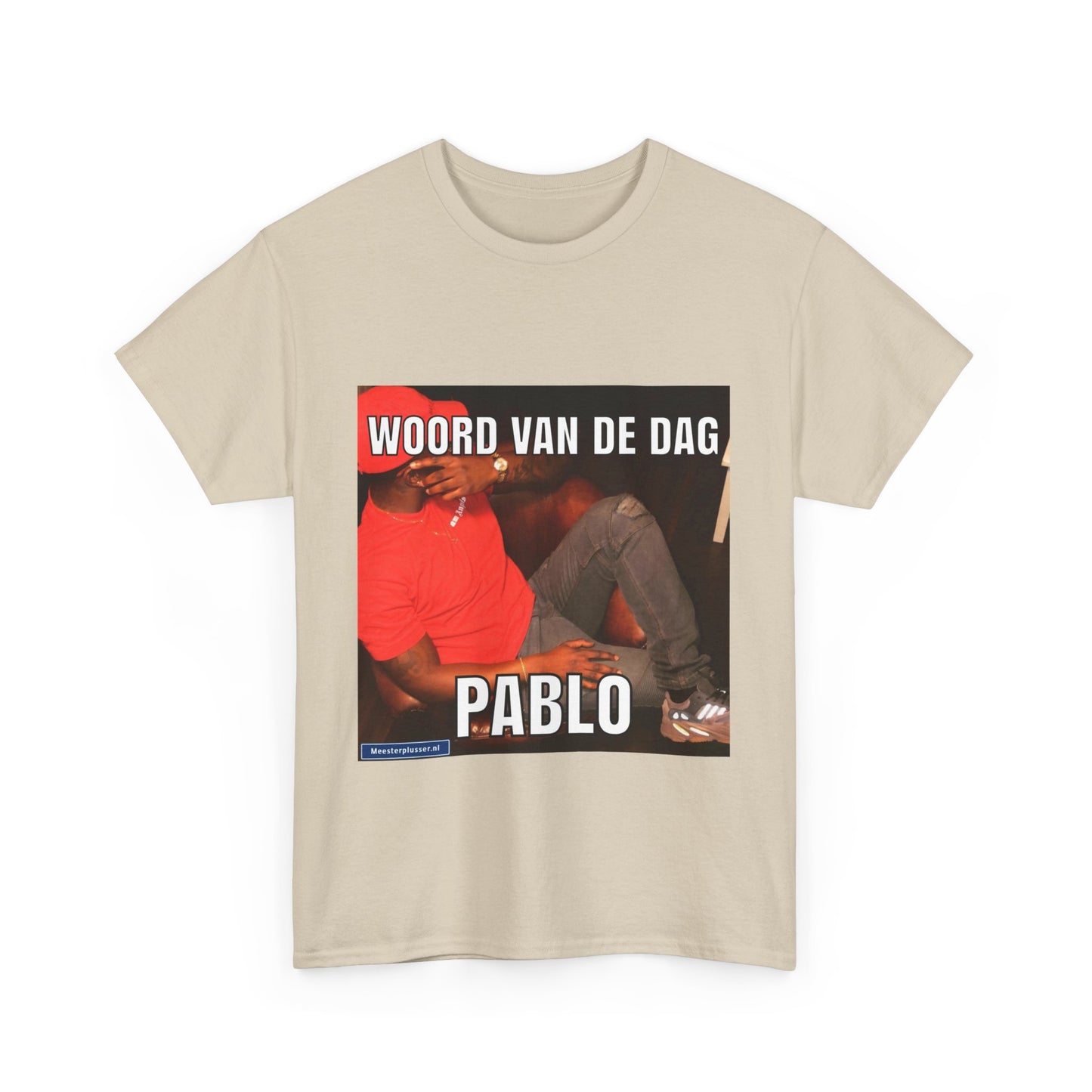 ''Pablo'' Word of the day T-shirt - Meesterplusser.nl