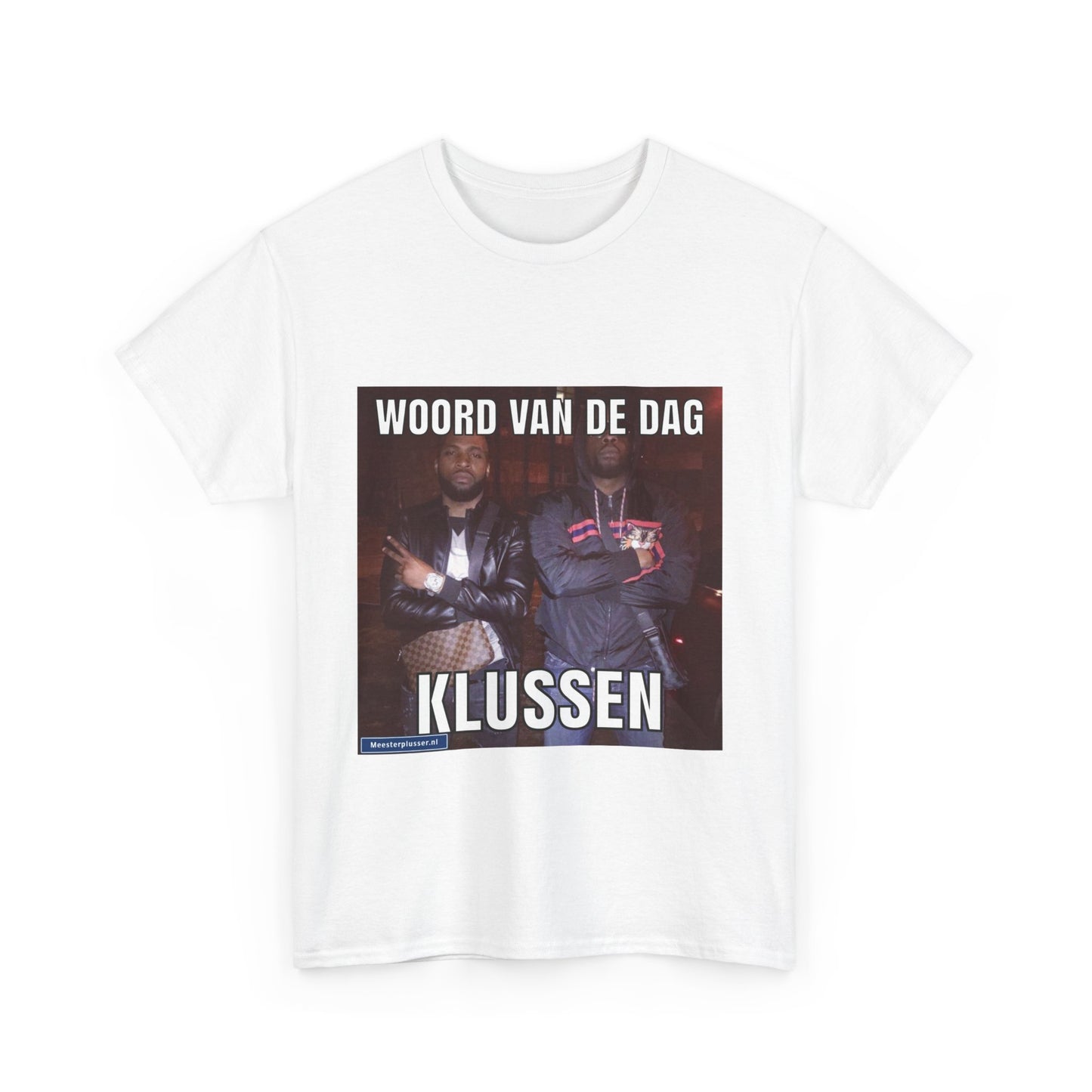 ''Klussen'' Word of the day T-shirt - Meesterplusser.nl
