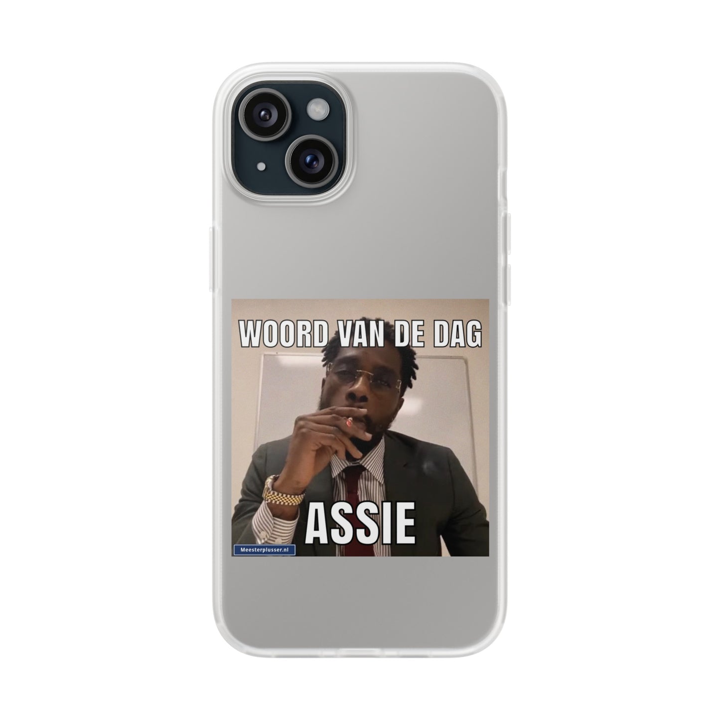 Word of the day 'Assie' telefoonhoesje