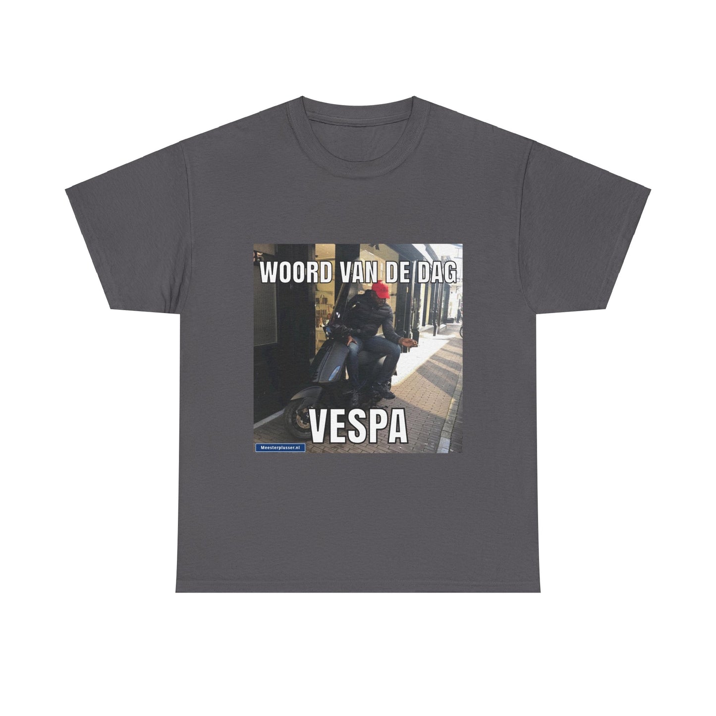 ''Vespa'' Word of the day T-shirt - Meesterplusser.nl