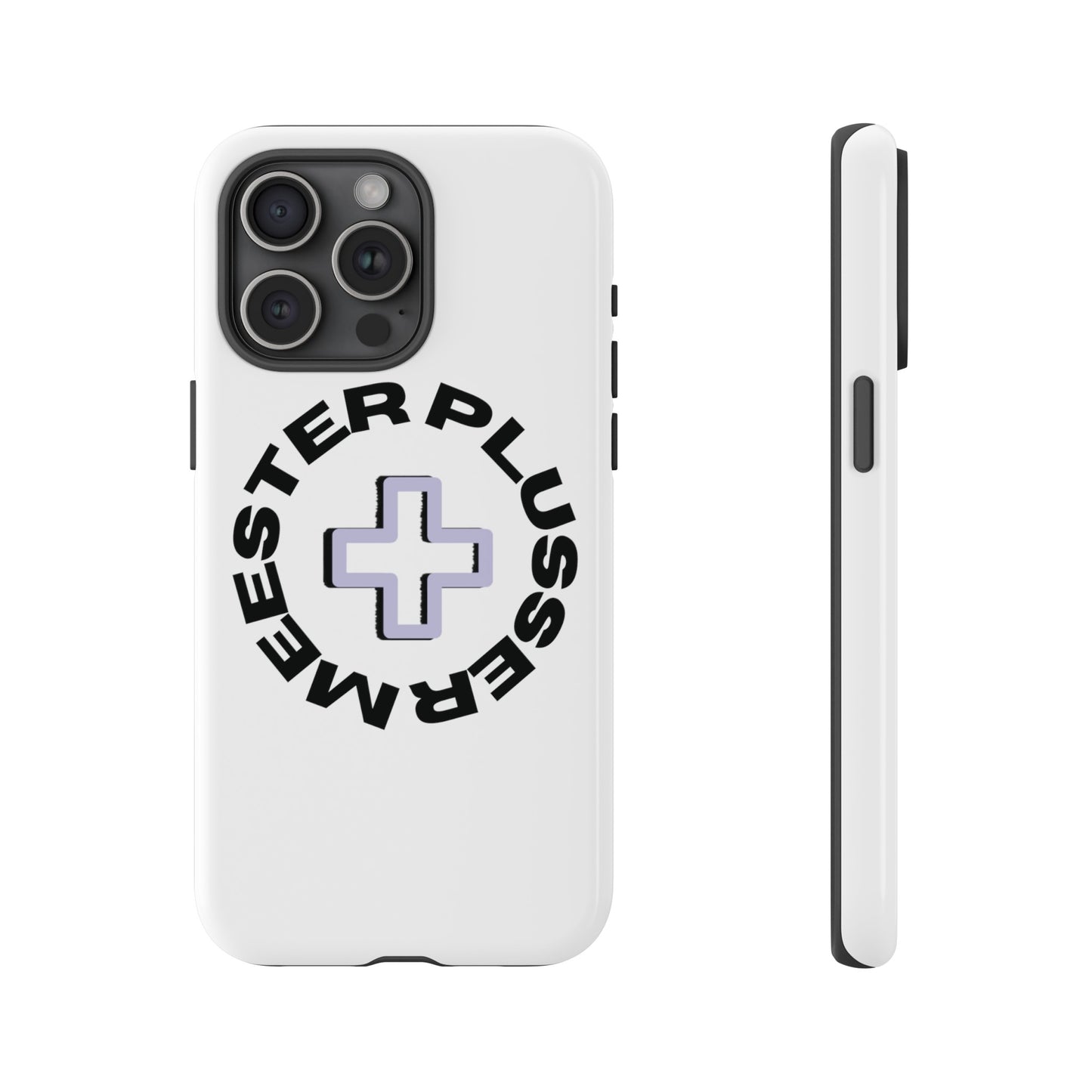 Meesterplusser logo telefoon case