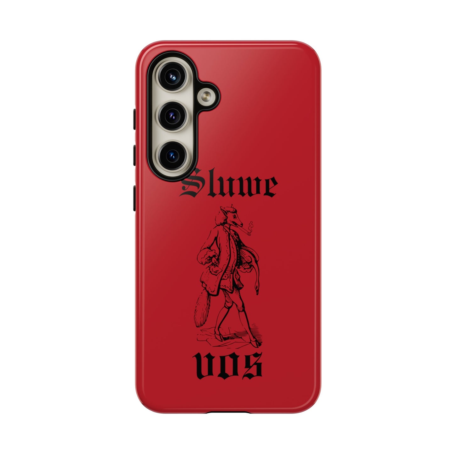 Meesterplusser Sluwe vos telefoon case