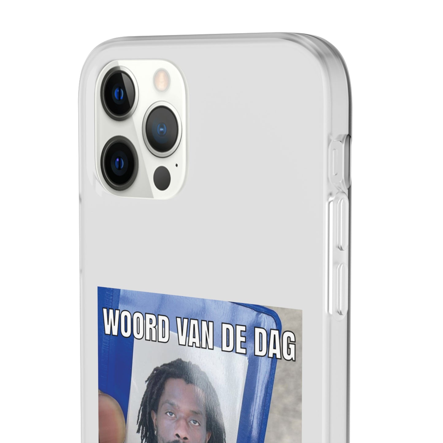 Word of the day 'Paspoort' telefoonhoesje