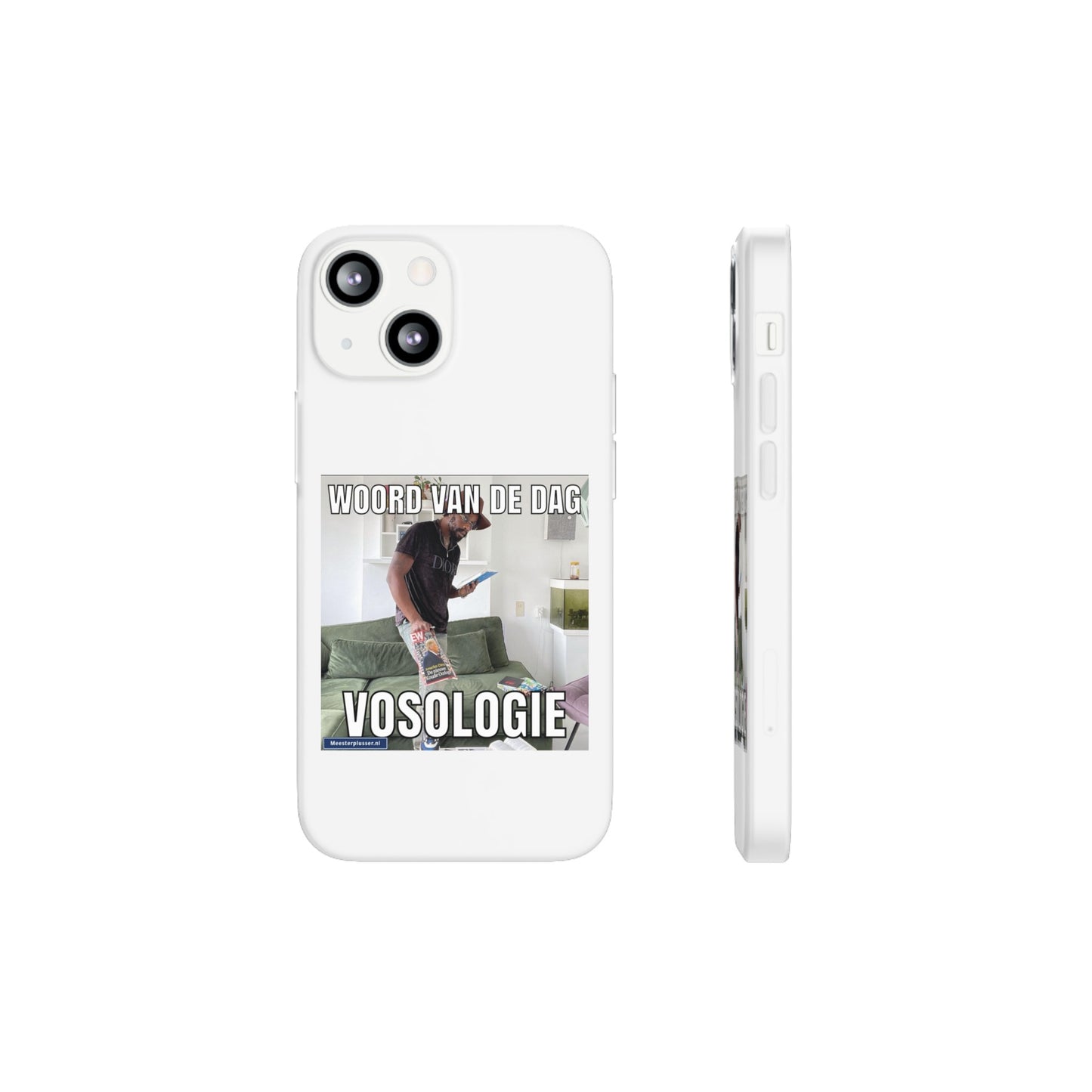 Word of the day 'Vosologie' telefoonhoesje