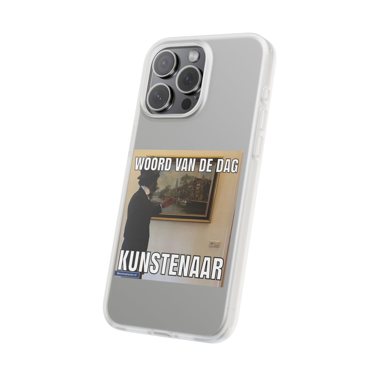 Word of the day 'Kunstenaar' telefoonhoesje
