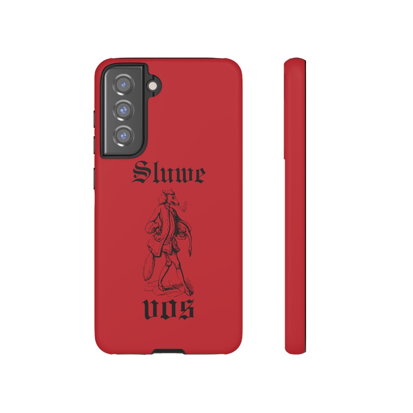 Meesterplusser Sluwe vos telefoon case