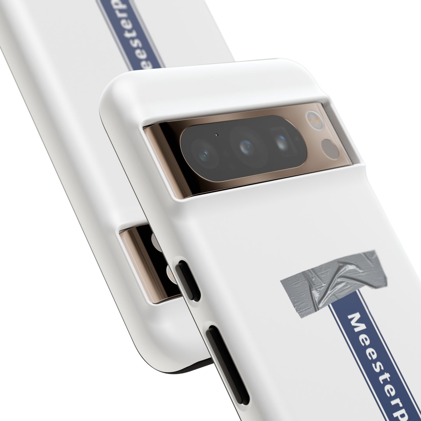 Meesterplusser straatbordlogo telefoon case
