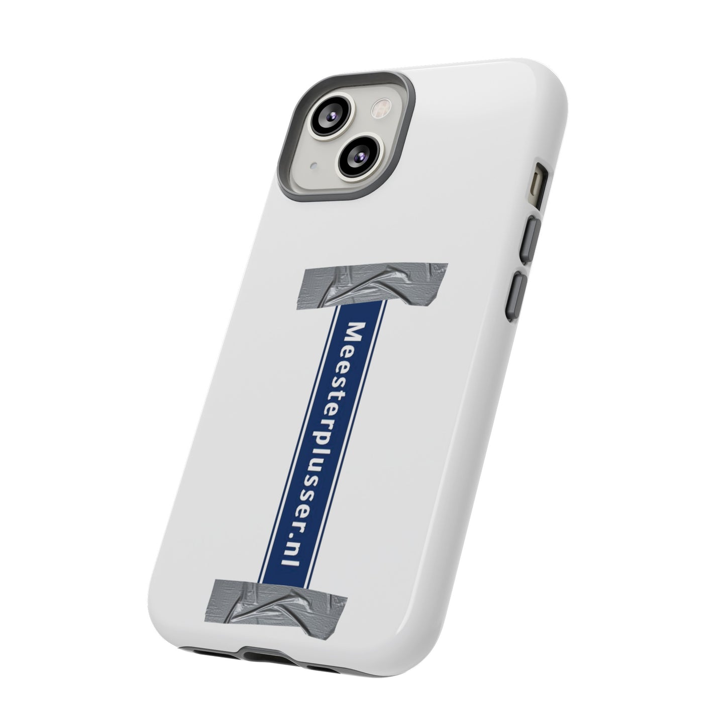 Meesterplusser straatbordlogo telefoon case