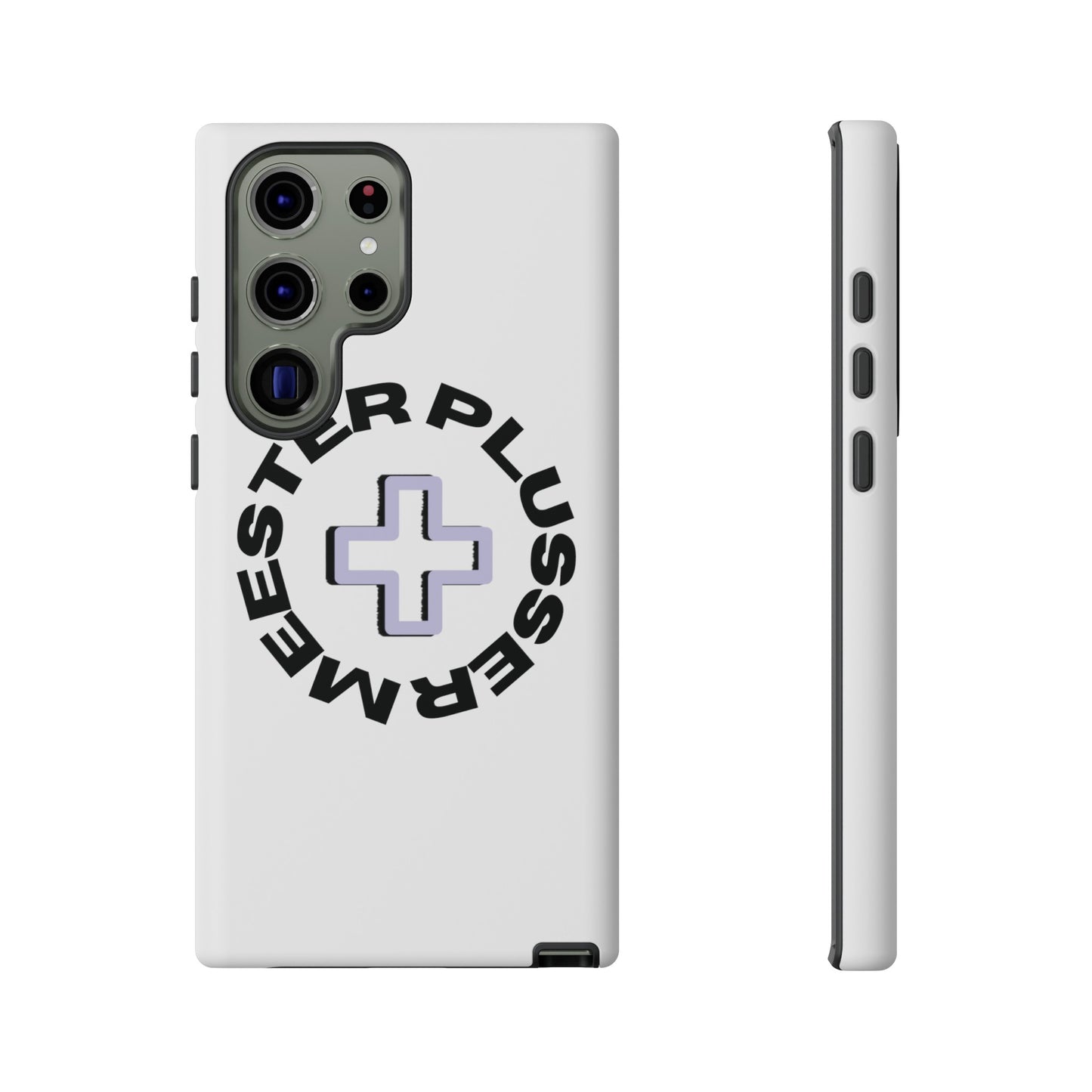 Meesterplusser logo telefoon case