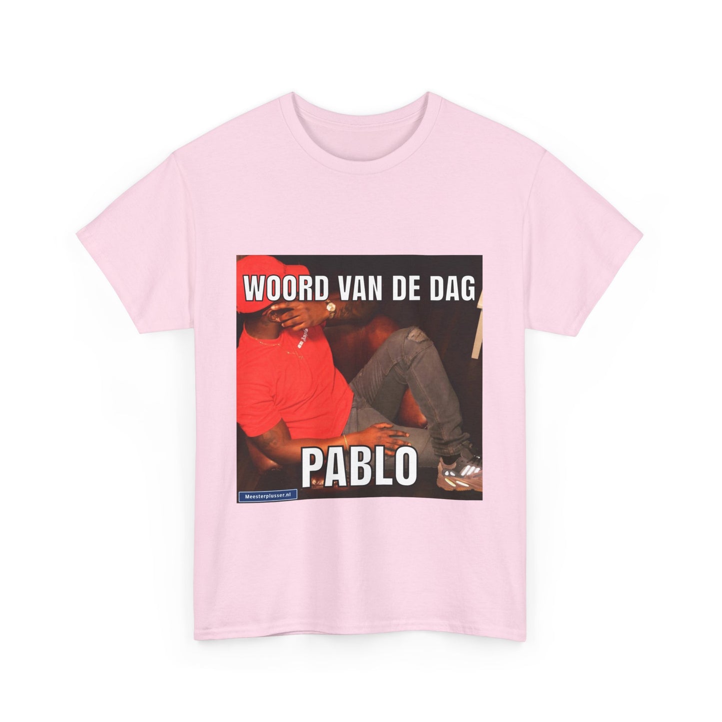 ''Pablo'' Word of the day T-shirt - Meesterplusser.nl