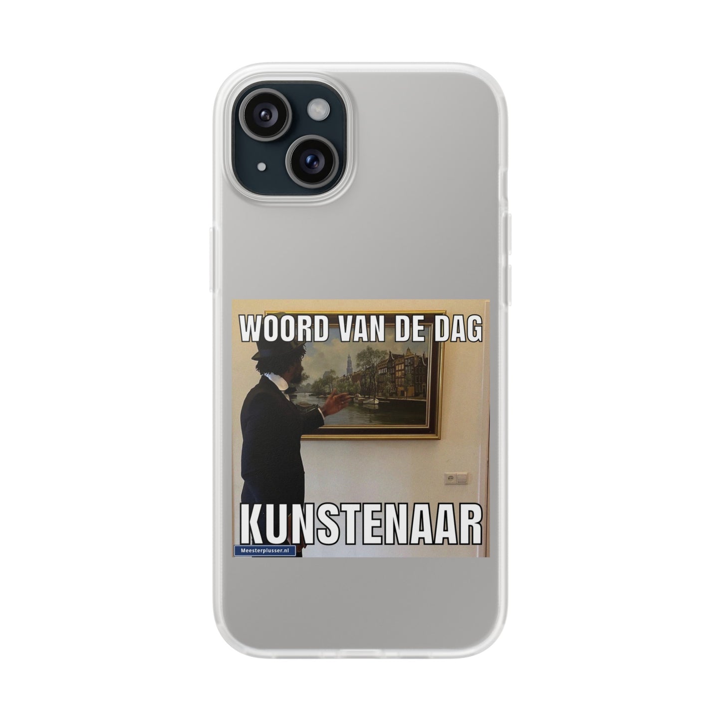 Word of the day 'Kunstenaar' telefoonhoesje