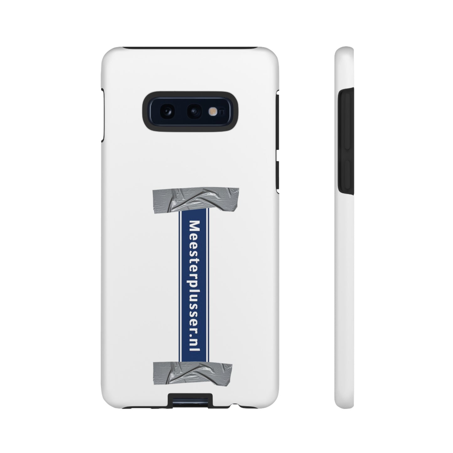 Meesterplusser straatbordlogo telefoon case