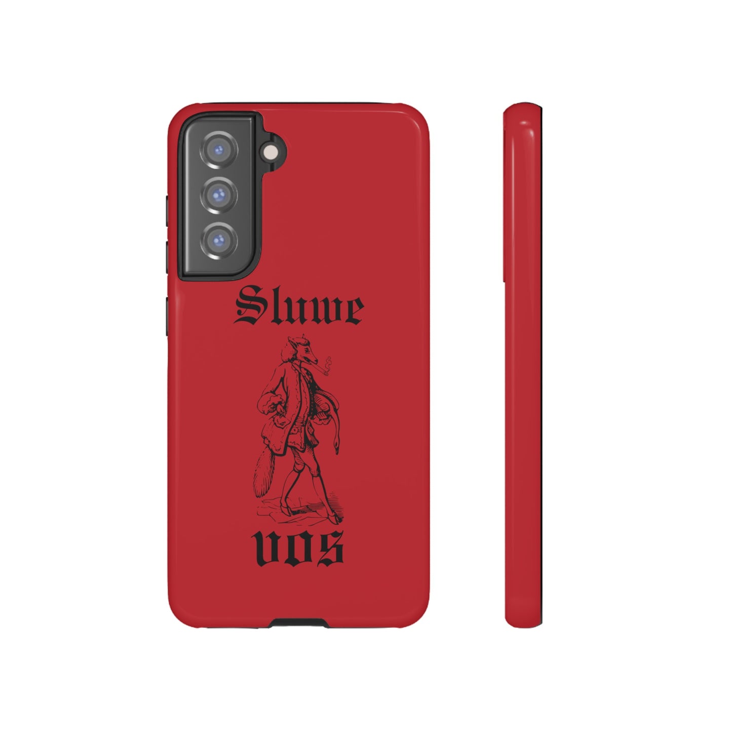 Meesterplusser Sluwe vos telefoon case