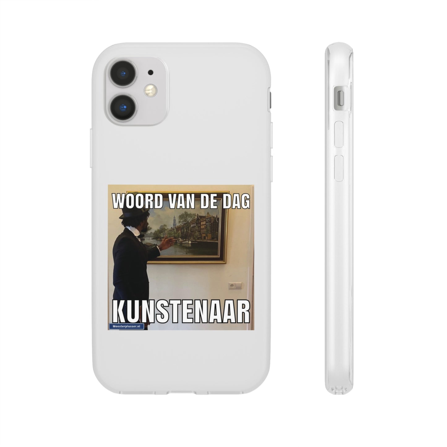 Word of the day 'Kunstenaar' telefoonhoesje