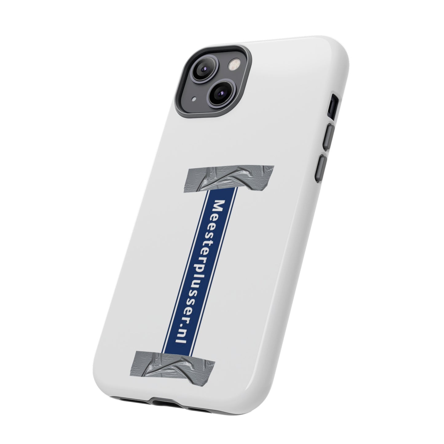 Meesterplusser straatbordlogo telefoon case