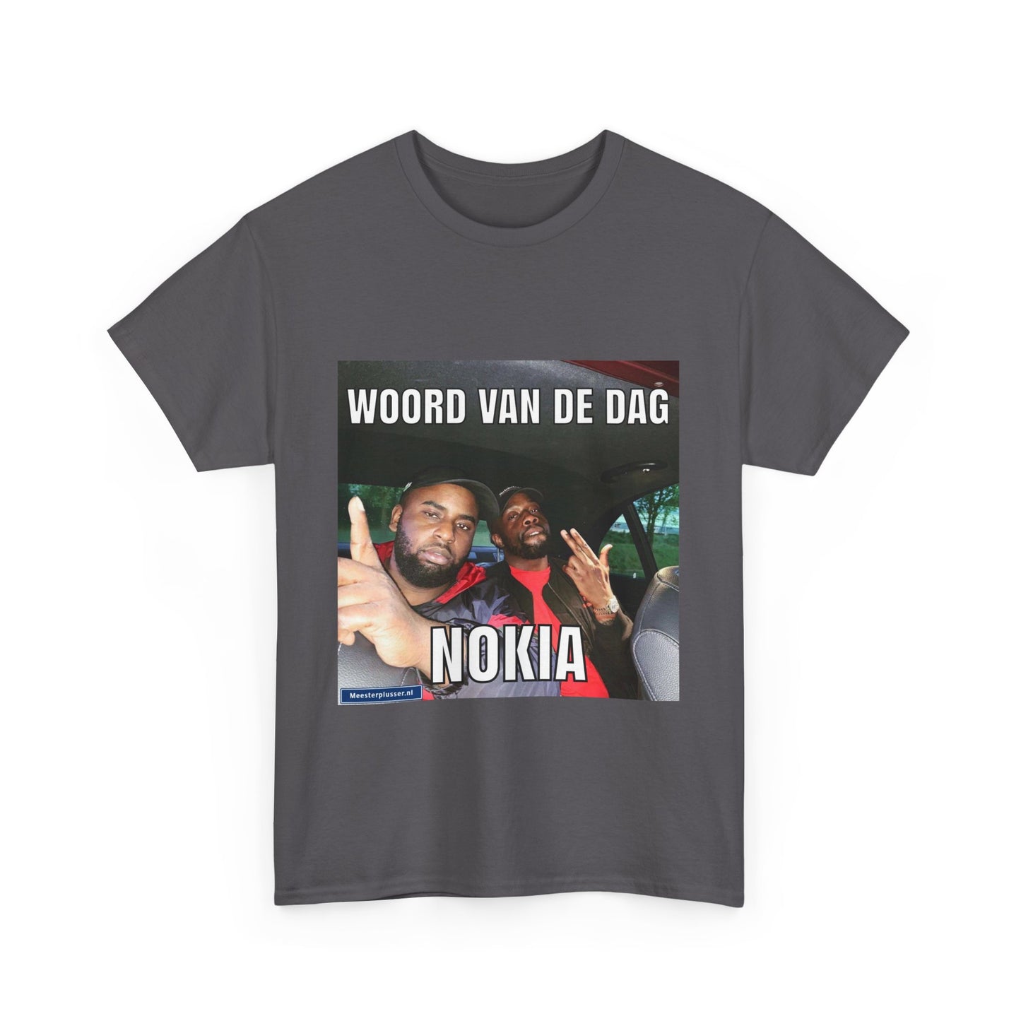 ''Nokia'' Word of the day T-shirt - Meesterplusser.nl