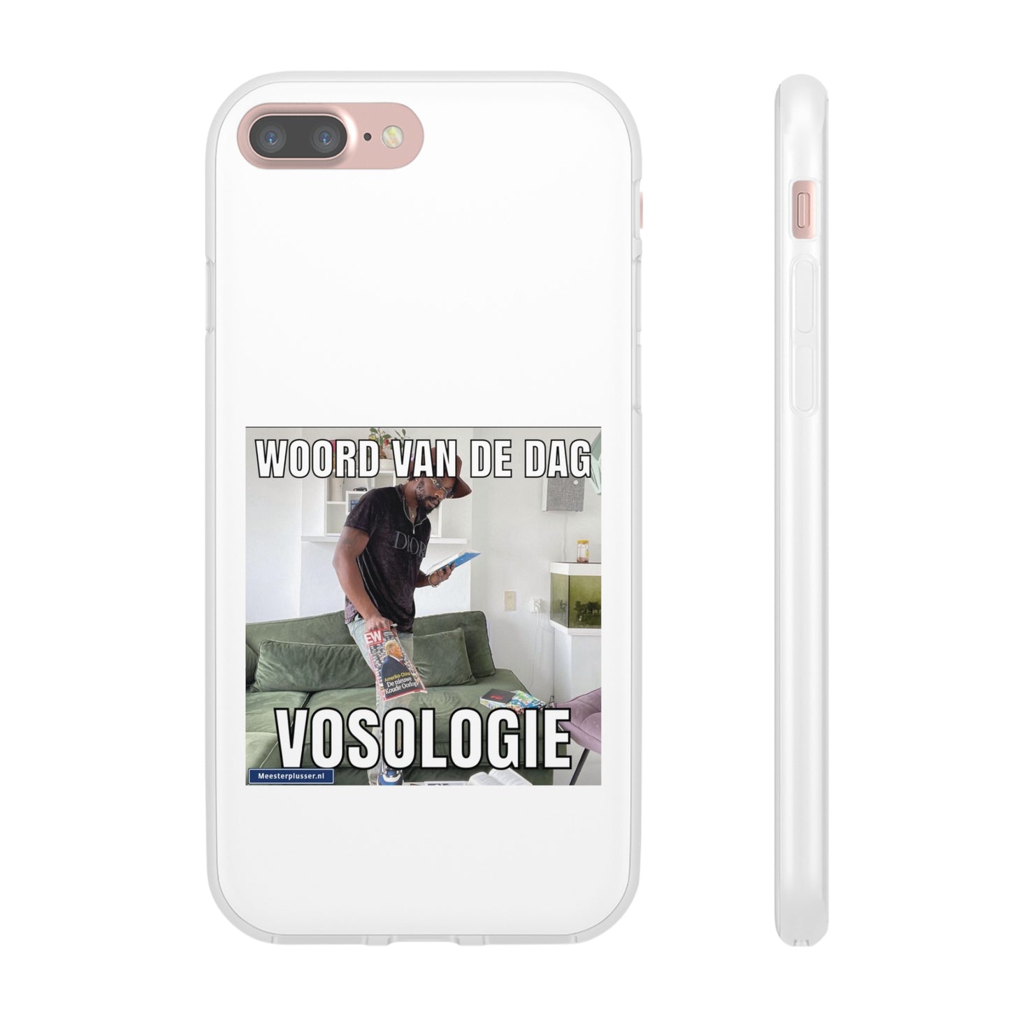 Word of the day 'Vosologie' telefoonhoesje