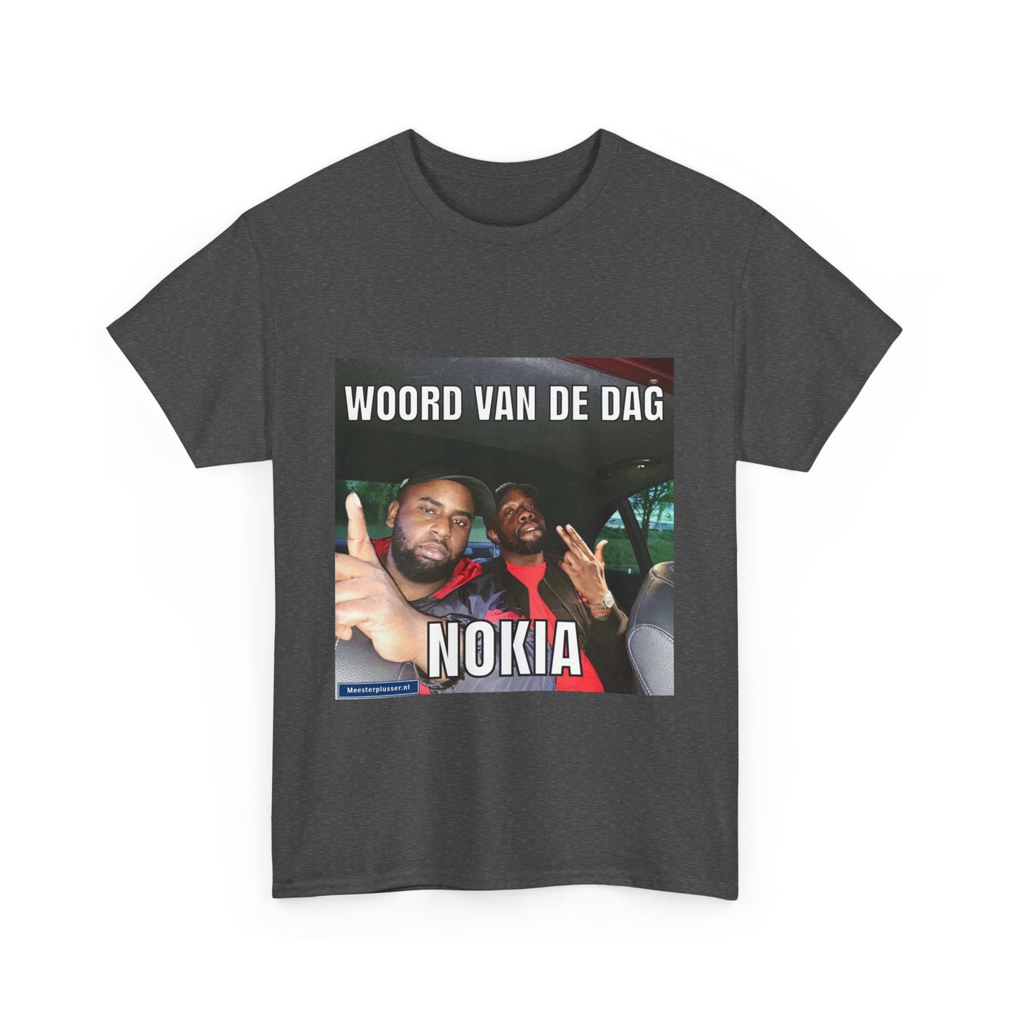 ''Nokia'' Word of the day T-shirt - Meesterplusser.nl