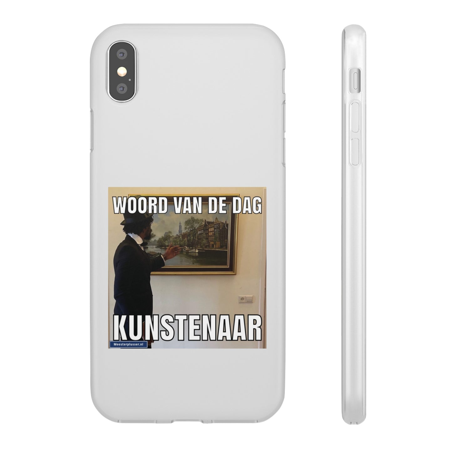Word of the day 'Kunstenaar' telefoonhoesje