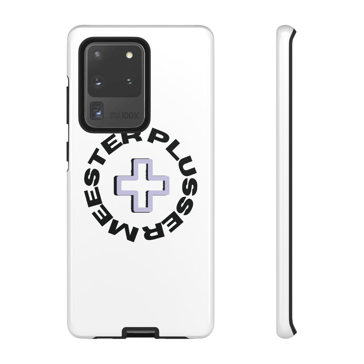Meesterplusser logo telefoon case