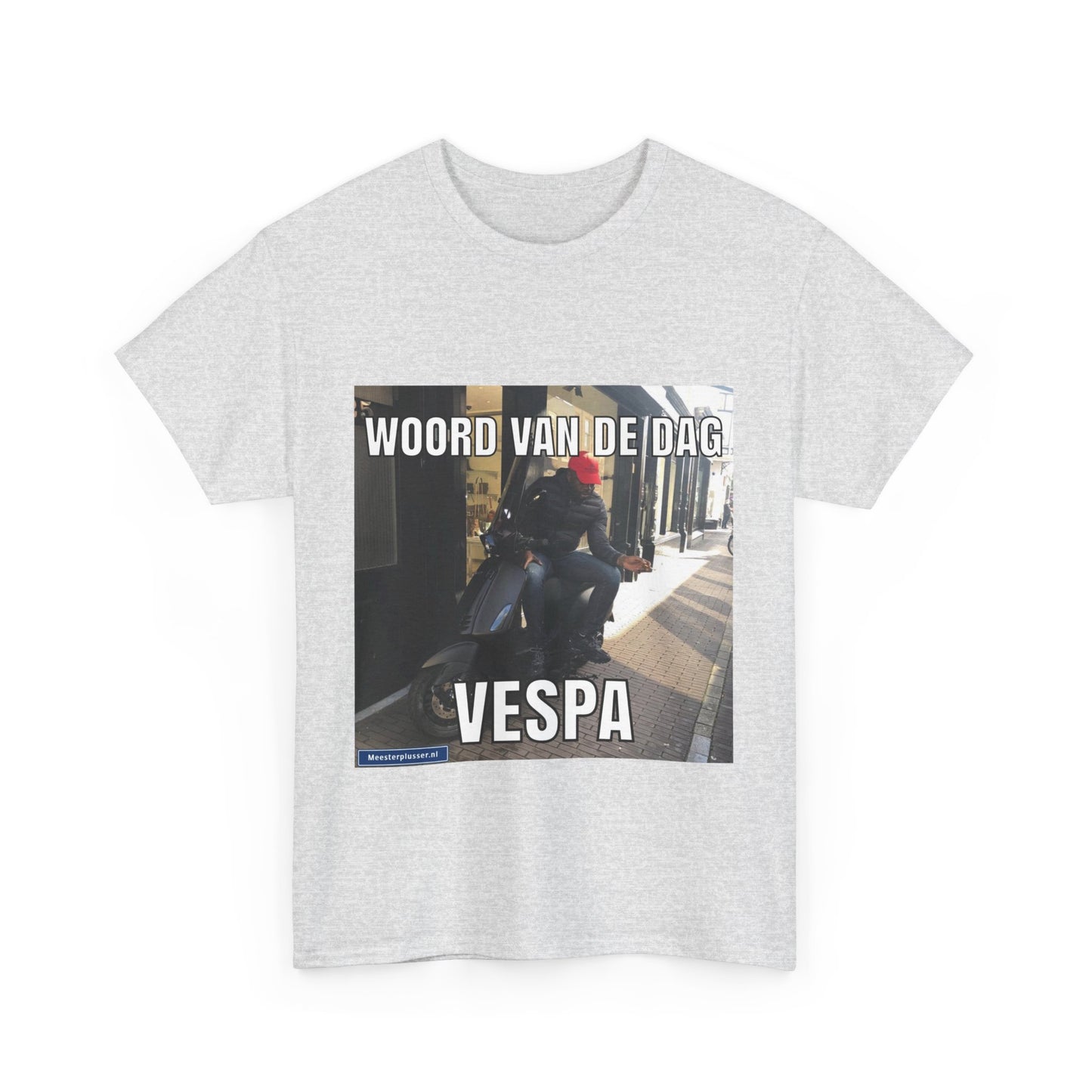 ''Vespa'' Word of the day T-shirt - Meesterplusser.nl