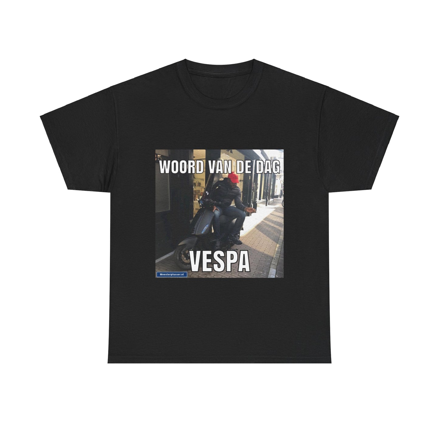 ''Vespa'' Word of the day T-shirt - Meesterplusser.nl