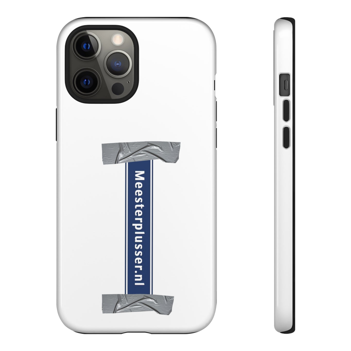 Meesterplusser straatbordlogo telefoon case