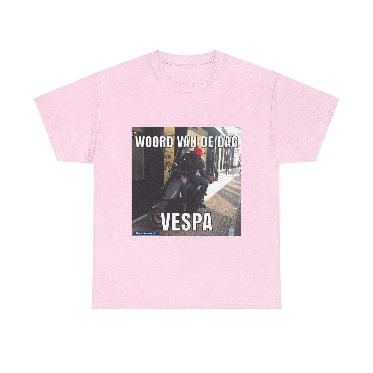 ''Vespa'' Word of the day T-shirt - Meesterplusser.nl