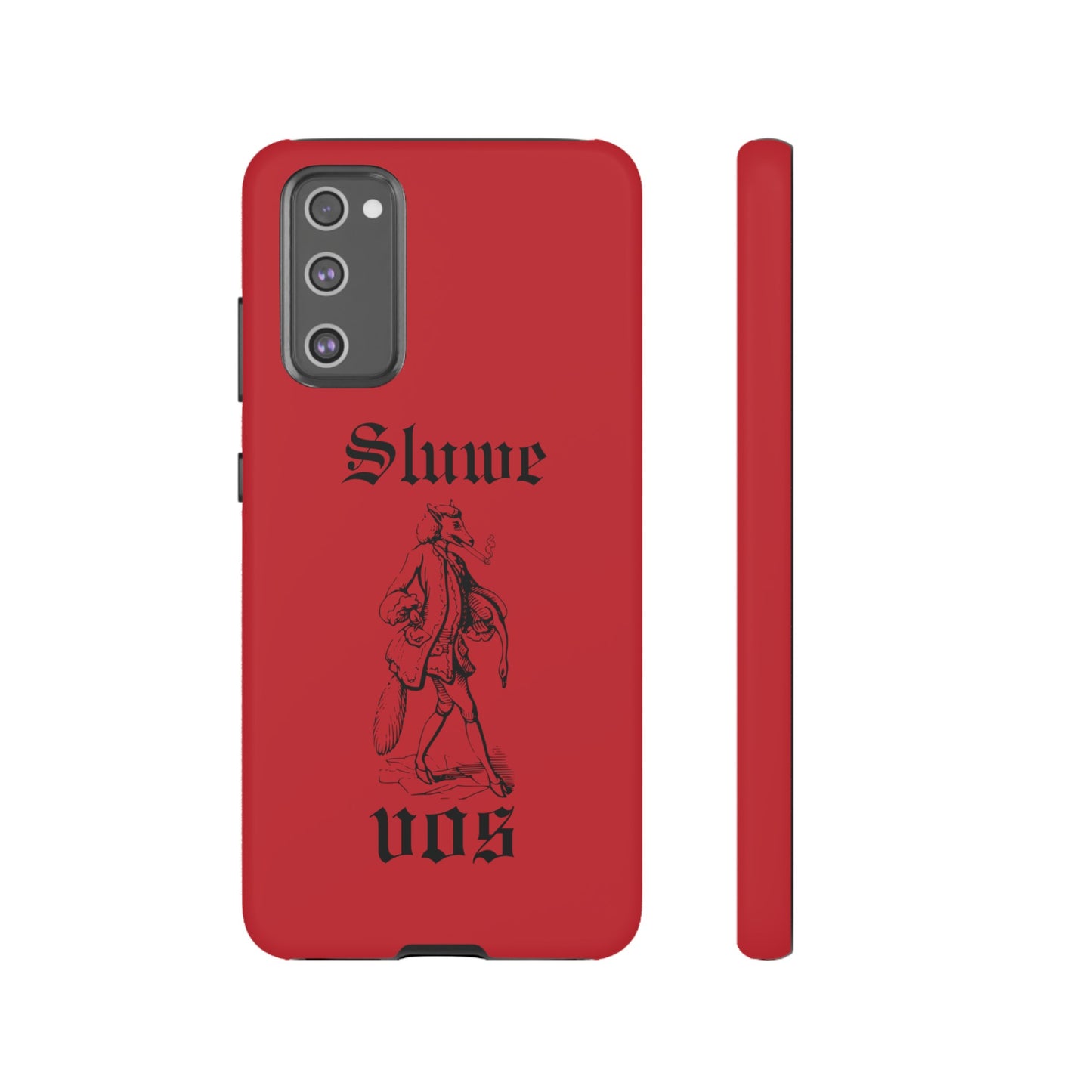 Meesterplusser Sluwe vos telefoon case