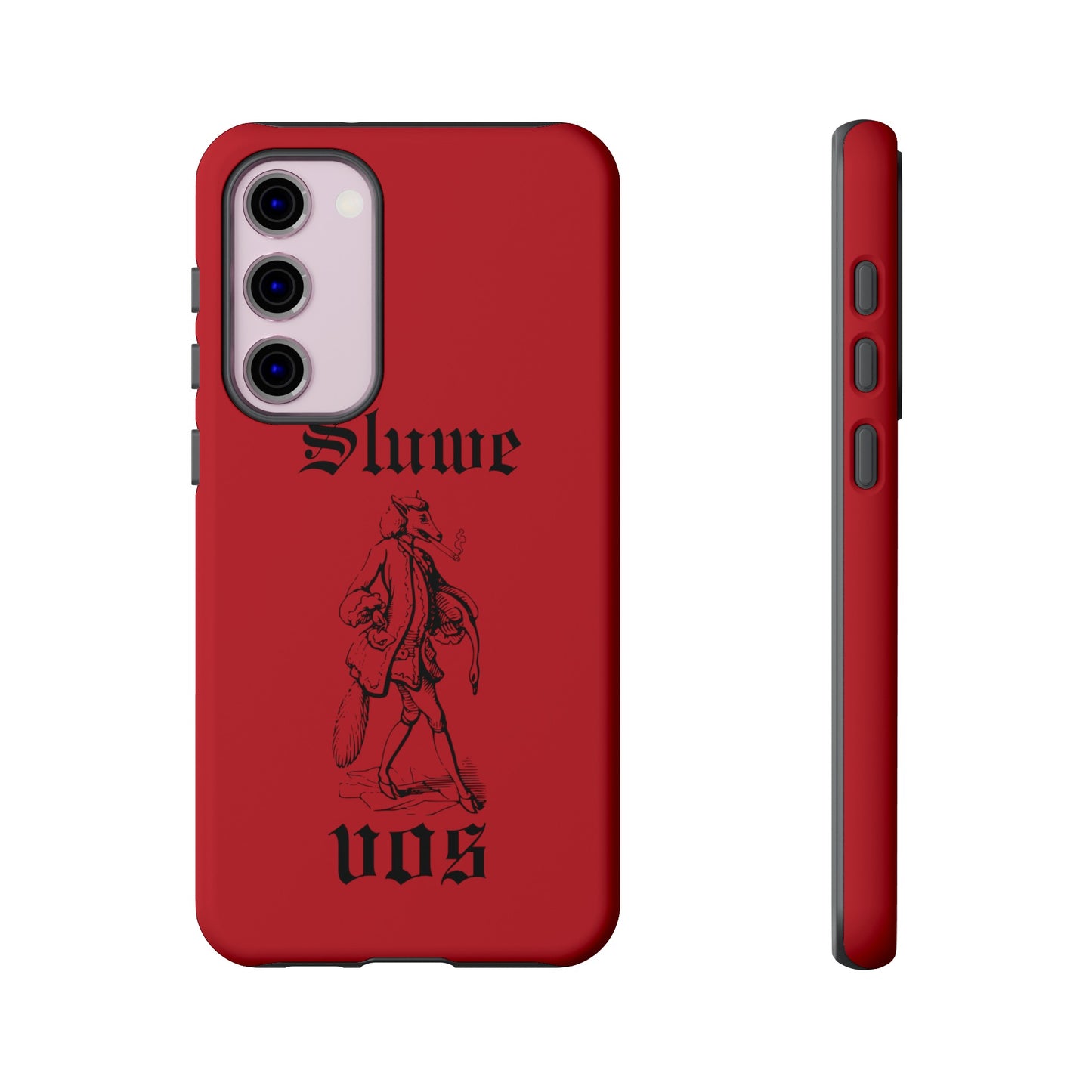 Meesterplusser Sluwe vos telefoon case