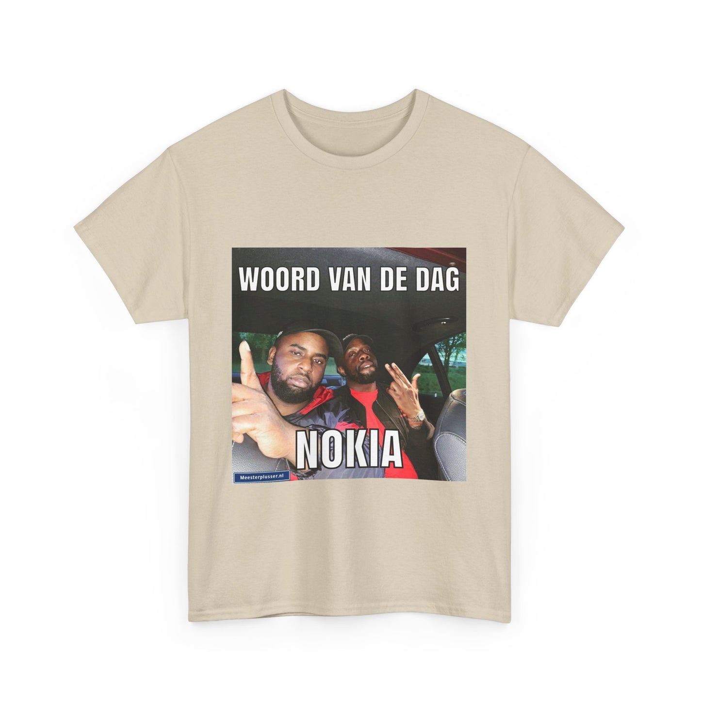 ''Nokia'' Word of the day T-shirt - Meesterplusser.nl