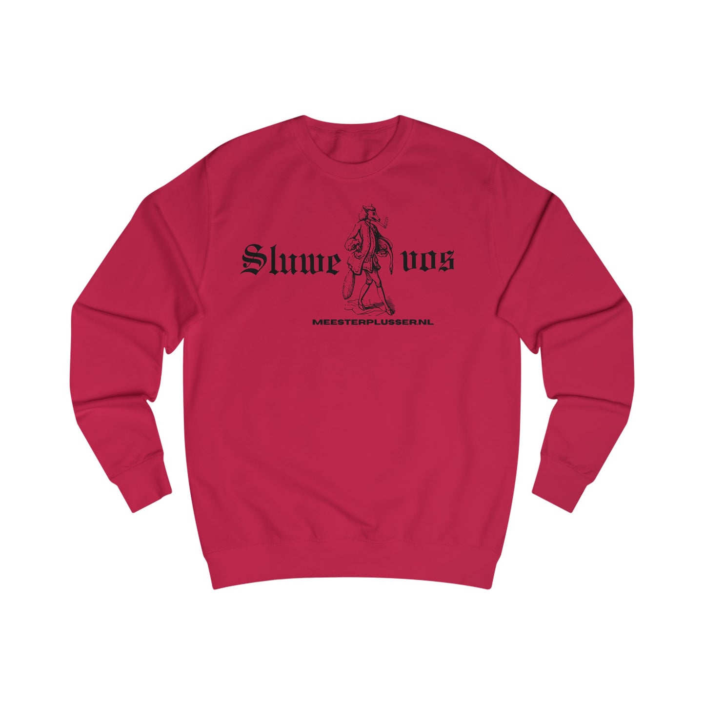 Meesterplusser Sluwe vos crewneck - Meesterplusser.nl