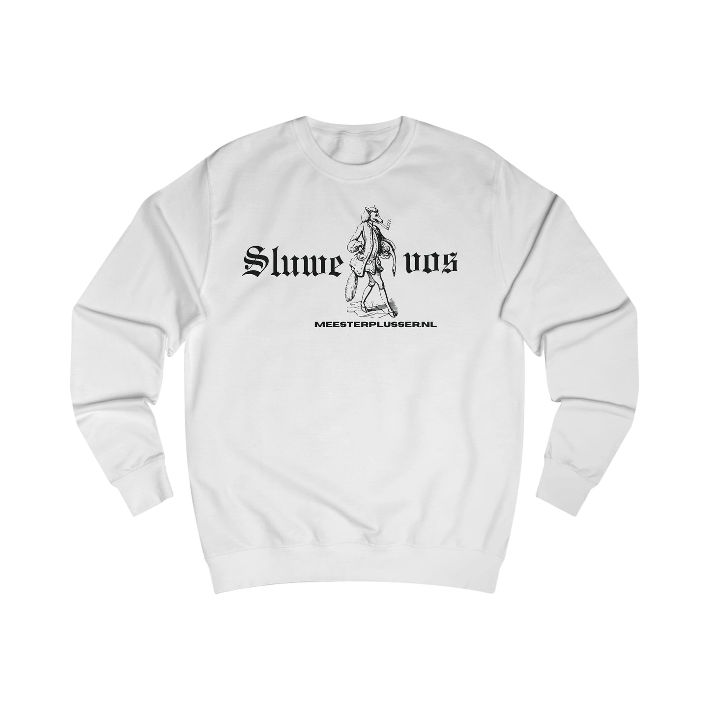 Meesterplusser Sluwe vos crewneck - Meesterplusser.nl