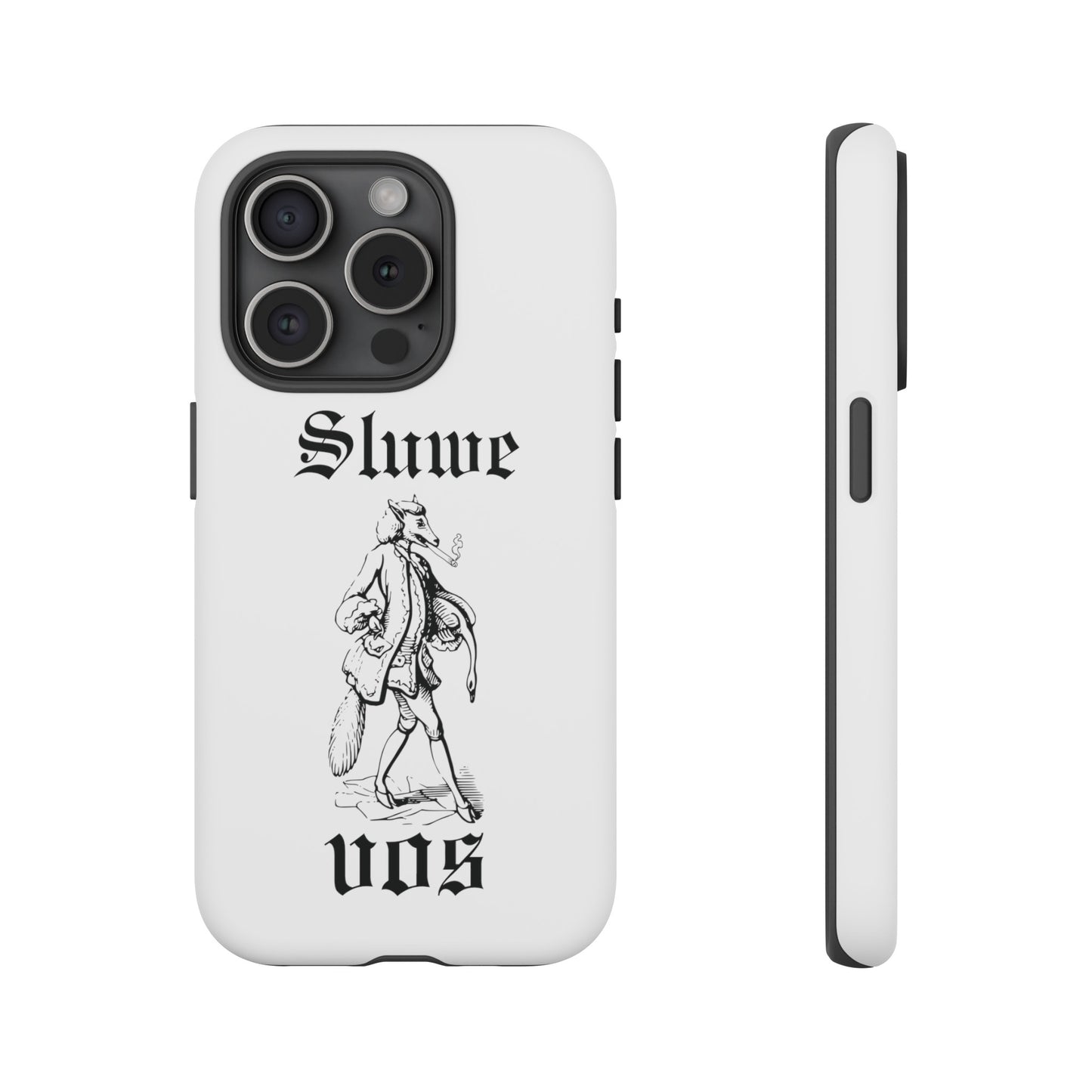 Meesterplusser Sluwe vos telefoon case