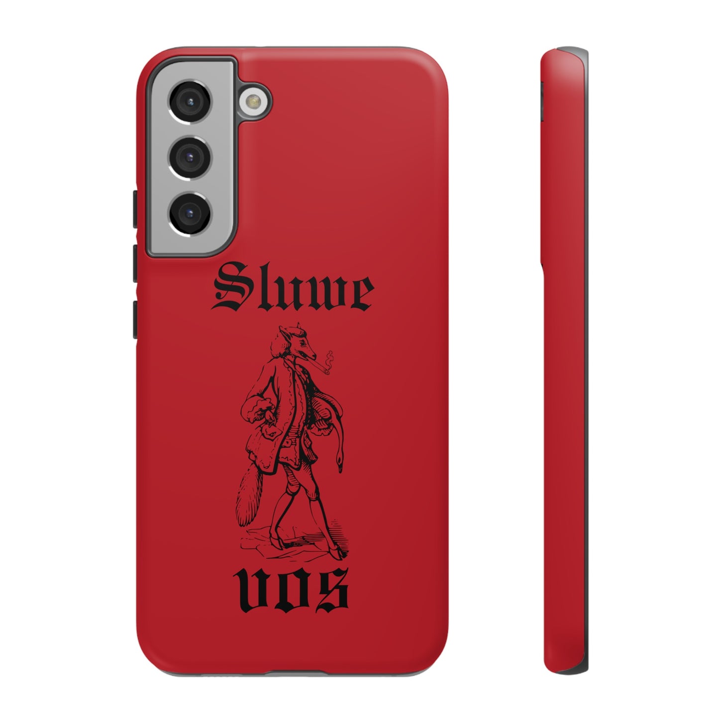 Meesterplusser Sluwe vos telefoon case
